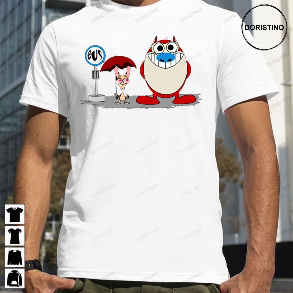 My Neighbor Stimpy Funny Totoro Limited Edition T-shirts